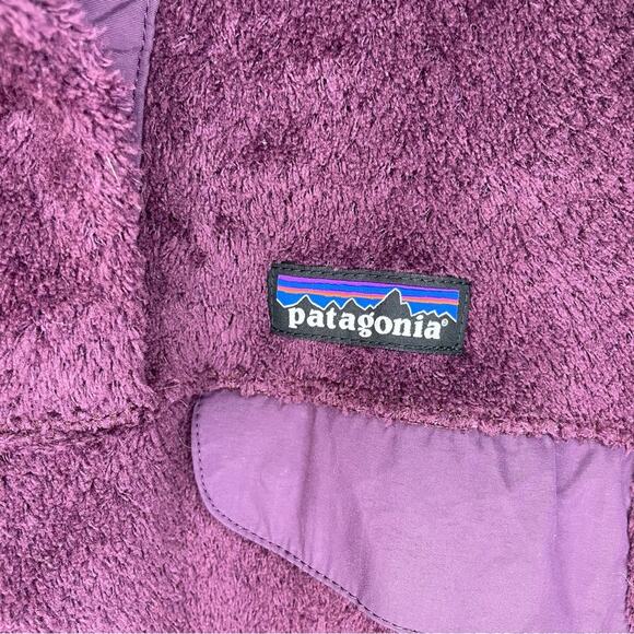 Patagonia Re-Tool Snap-T Pullover in Deep Plum Light Balsamic X-Dye Size S - Picture 5 of 10